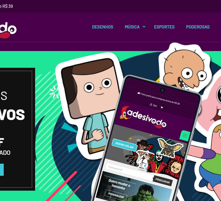 Loja de adesivos